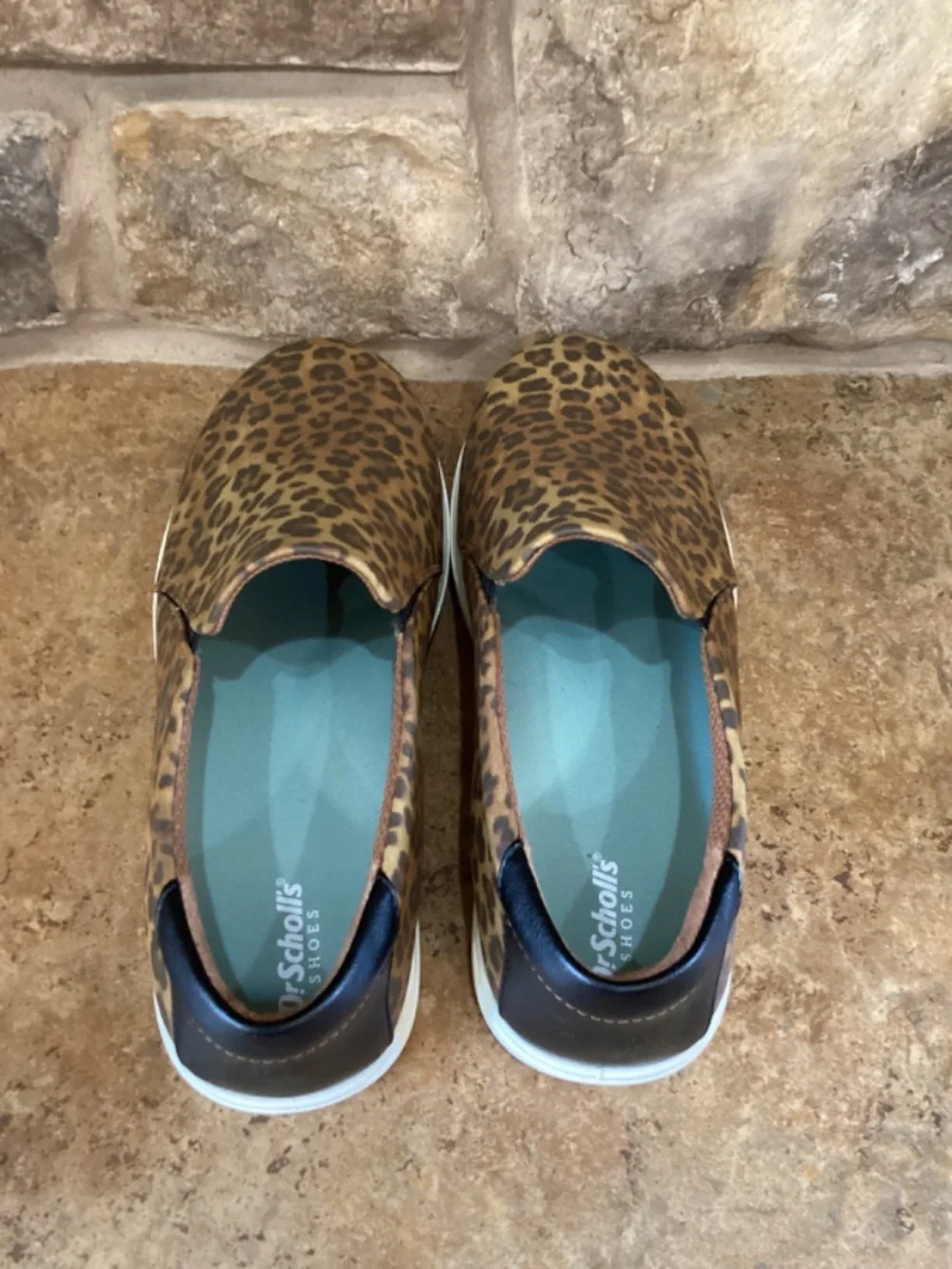 Dr Scholls Madison Cloud‎ Leopard Womens Size 8.5 Wide New - Picture 5 of 6